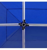 Professional Folding Party Tent Aluminum 19.7'x9.8' Blue
