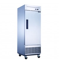 Dukers D28AR Commercial Single Door Refrigerator in Stainless Steel