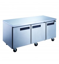 DUC72R  Commercial Under counter Refrigerator made by stainless steel