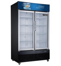 Dukers DSM-33R   Commercial Single Glass Door Merchandiser Refrigerator