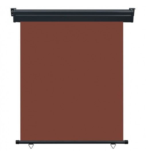 Balcony Side Awning 55.1"x98.4" Brown