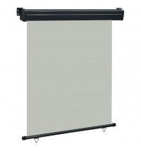 Balcony Side Awning 55.1"x98.4" Gray