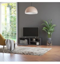 TV Cabinet High Gloss Gray 47.2"x13.4"x14.6" Engineered Wood