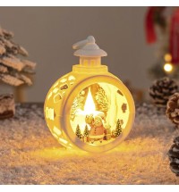 Christmas Decorations For Home Santa Claus Snowman Lantern Light Christmas Tree Ornaments Xmas Gifts Navidad 2021 New Year 2022