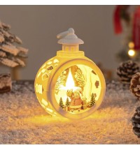 Christmas Decorations For Home Santa Claus Snowman Lantern Light Christmas Tree Ornaments Xmas Gifts Navidad 2021 New Year 2022