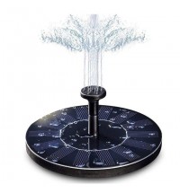 1set Solar Sprinkler; Garden Decoration; Water Floating Solar Power Fountain Panel Kit; Water Pump For Pool Pond Garden