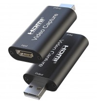 DIGITNOW HDMI Video Capture Card; 4K HDMI To USB 2.0 Video Audio Converter; USB 2.0 Full HD 1080p Capture Card; HDMI Video Game Capture For Editing Video/Games/Streaming/Online Teaching