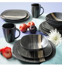 Brown Bazaar Dinnerware Set - Enhance Your Dining Experience with Style and Elegance!