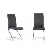 Angora - Modern Grey Dining Chair (Set of 2)