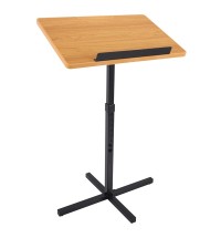 Portable floor lectern