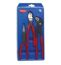 Plier Set 3 Pc. Long Nose,Diag Cutt,Cobra
