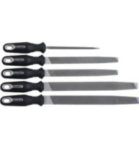 5 piece general purpose file kit ergonomic handles
